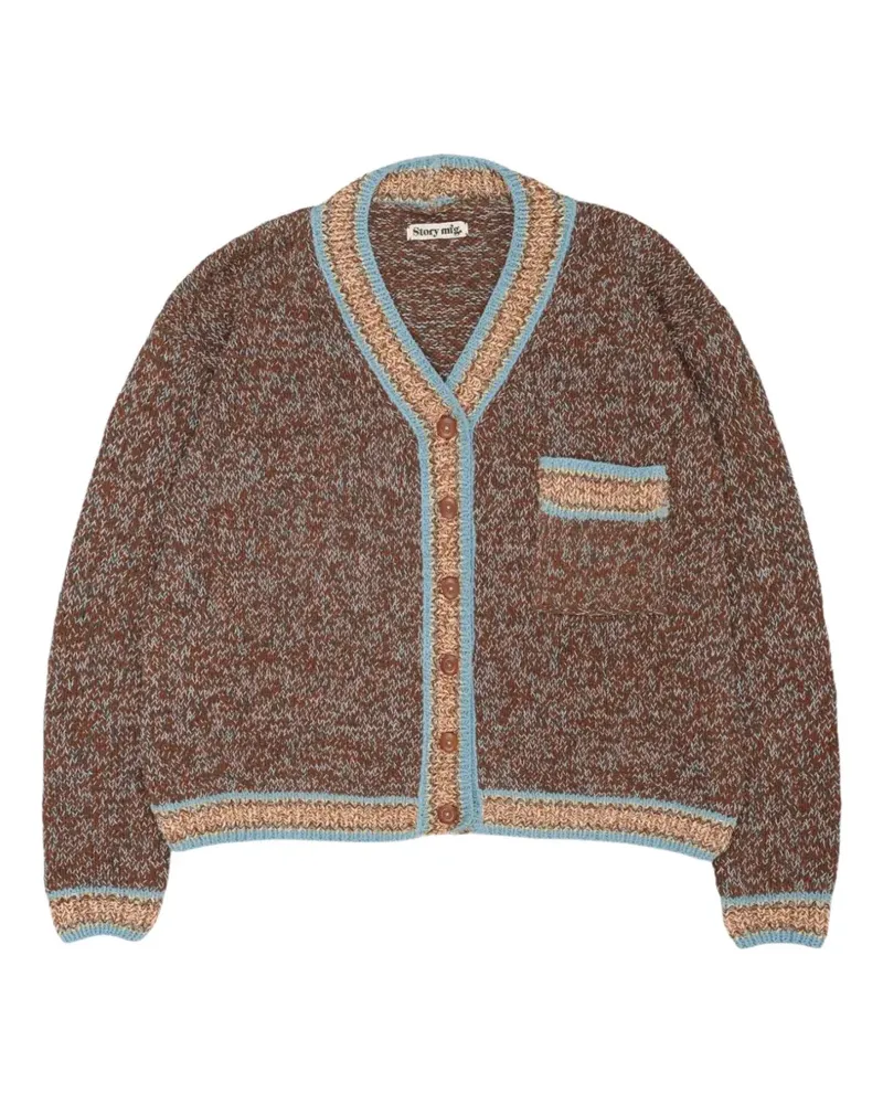 STORY mfg. Bulb Cardigan - Braun Braun