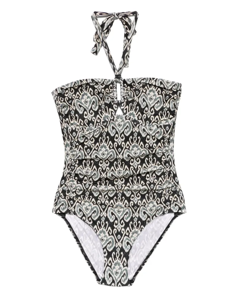 Zimmermann Wylie Wide Link Badeanzug - Schwarz Schwarz