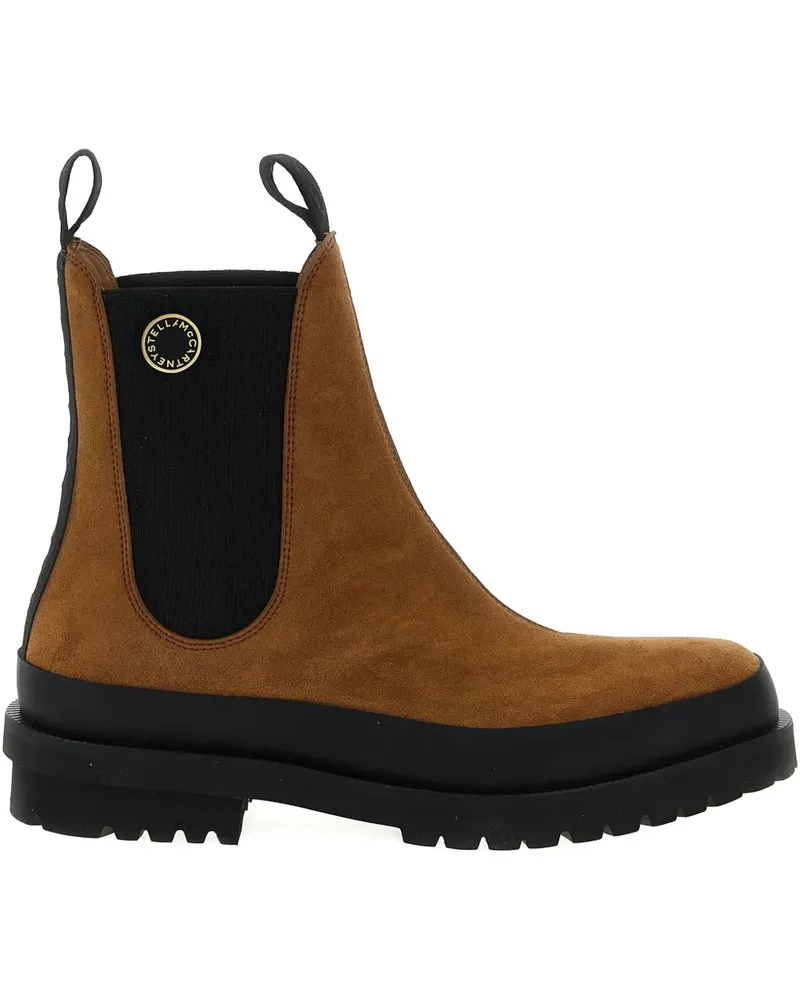 Stella McCartney suede Chelsea boots - Braun Braun