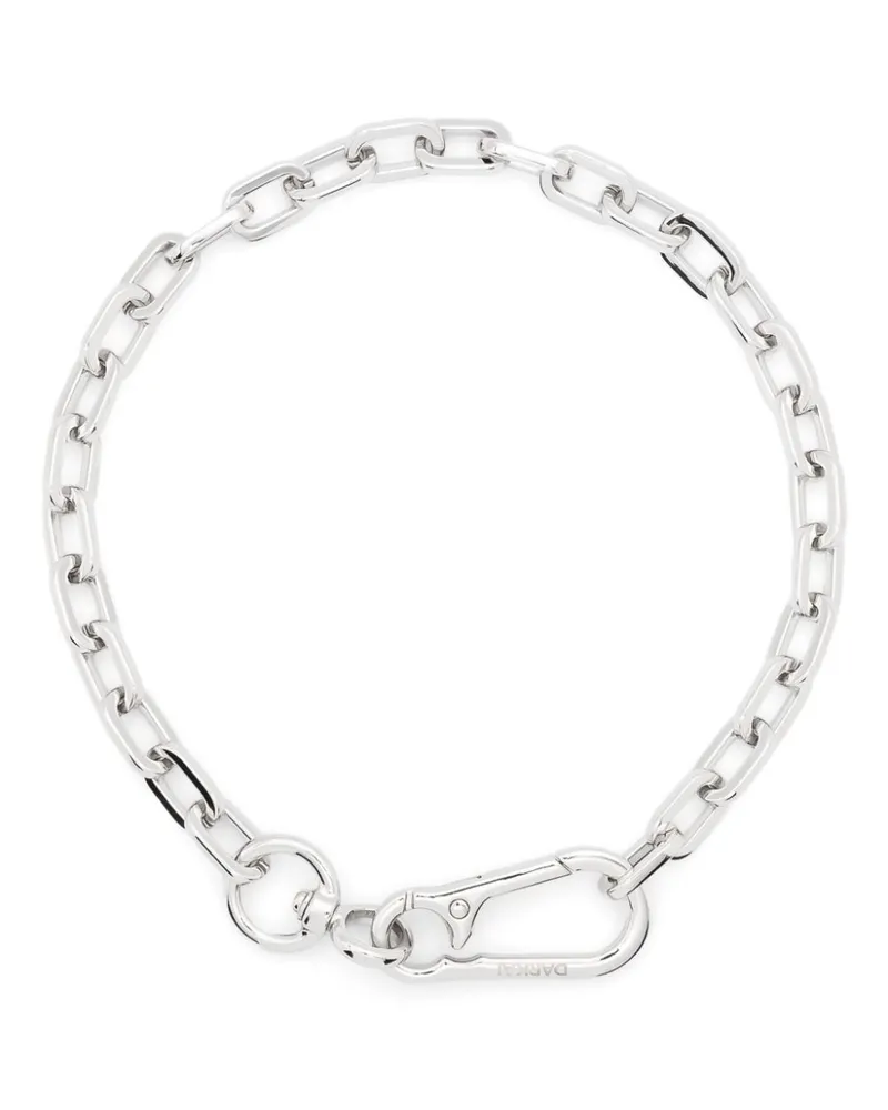 DARKAI Ankerketten Choker Silber