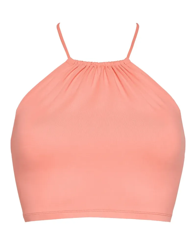 Eres Apollonia Neckholder-Bikinioberteil mit Perlendetail - Rosa Rosa