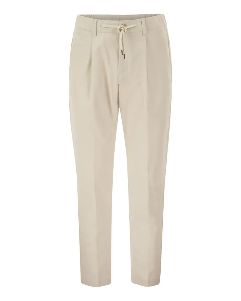 Herno Tapered-Hose mit Kordelzug - Nude Nude