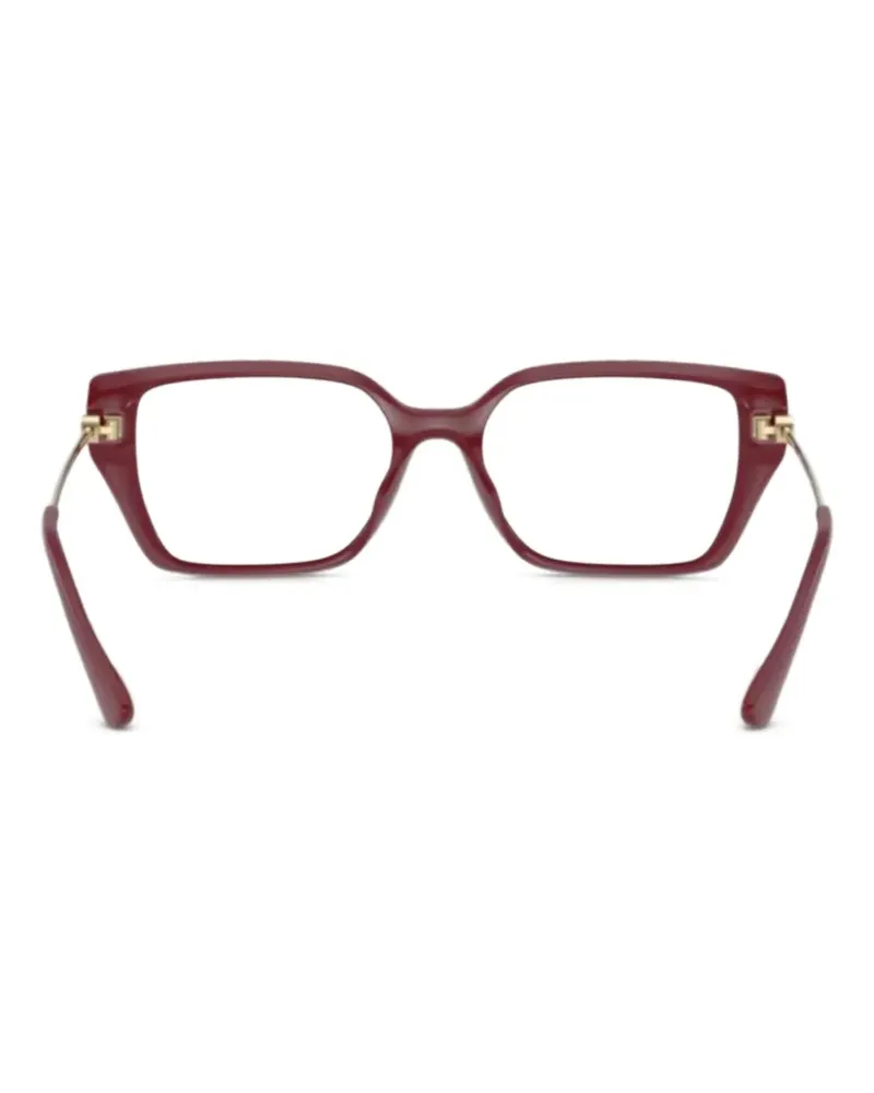 Michael Kors Crete square-frame glasses - Rot Rot