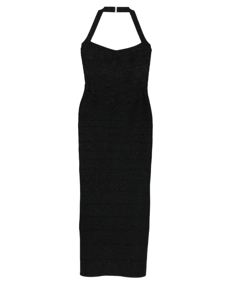 Hervé Léger Maxine Gown midi dress - Schwarz Schwarz