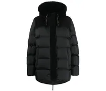 Gefütterter Shasta Hoodie - Schwarz