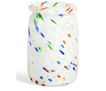 Mittelgroße 'Splash' Vase - Weiß