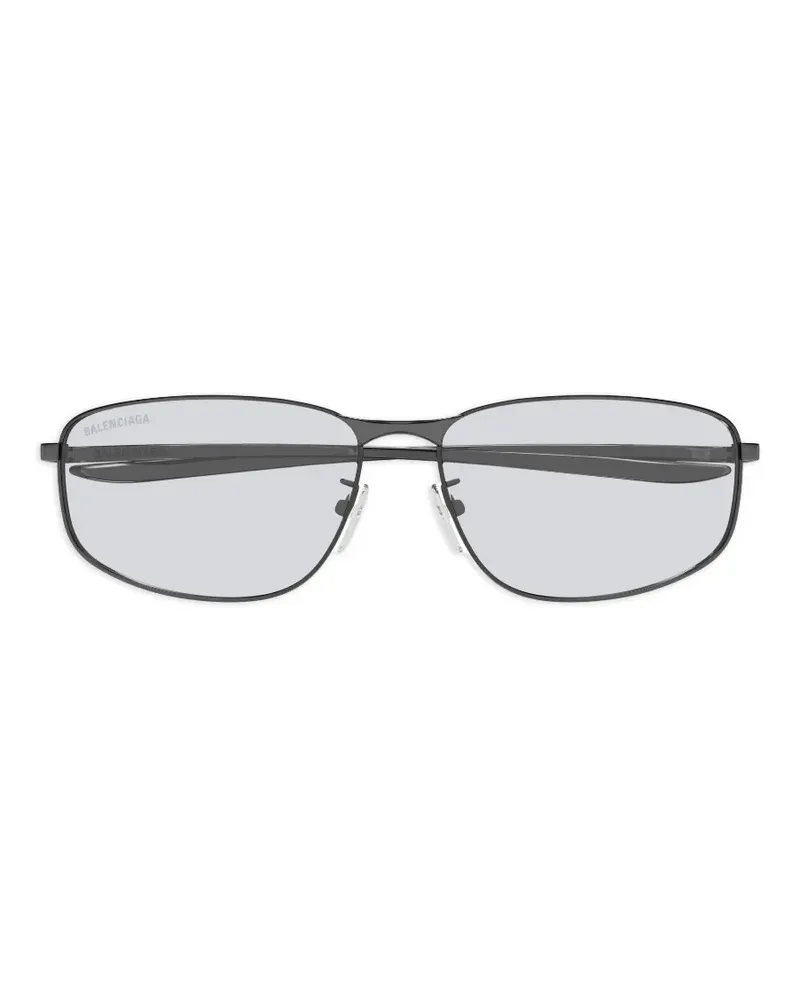 Balenciaga Eckige Sonnenbrille - Grau Grau