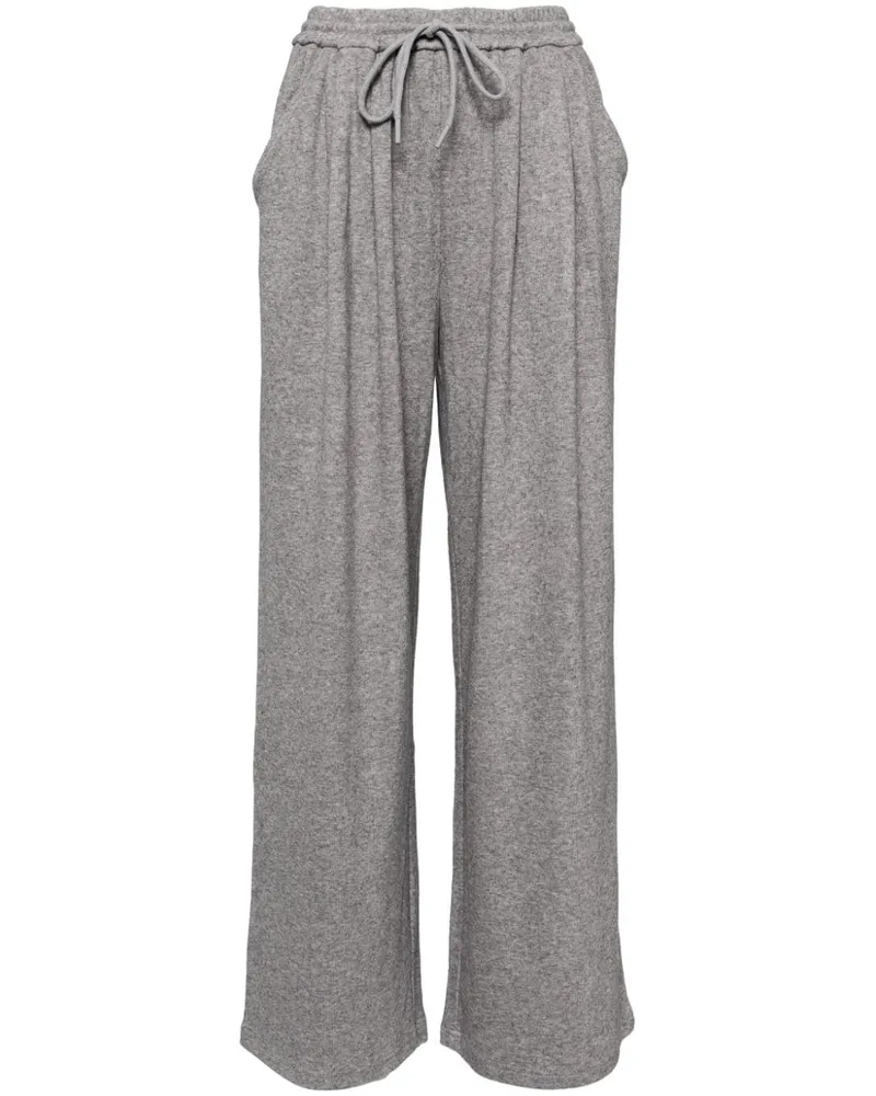 b+ab Straight-Leg-Hose mit Kordelzug - Grau Grau