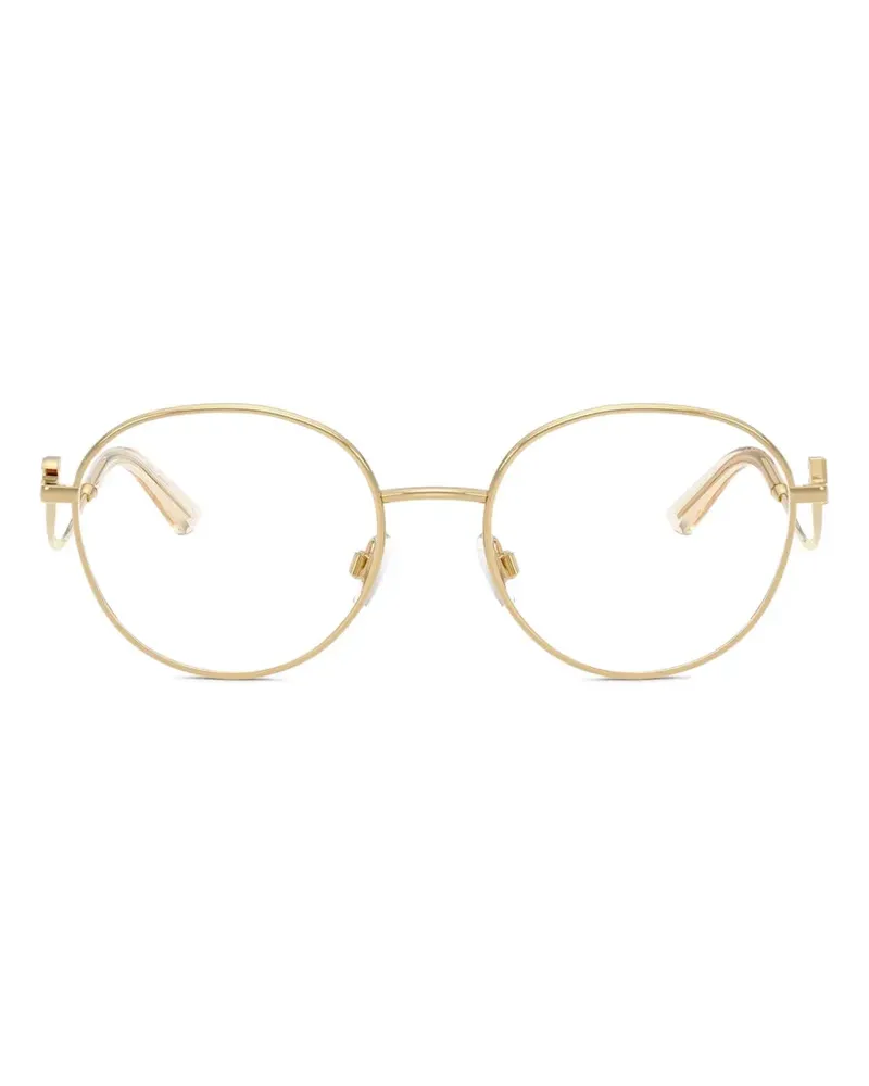 Dolce & Gabbana round-frame glasses - Gold Gold