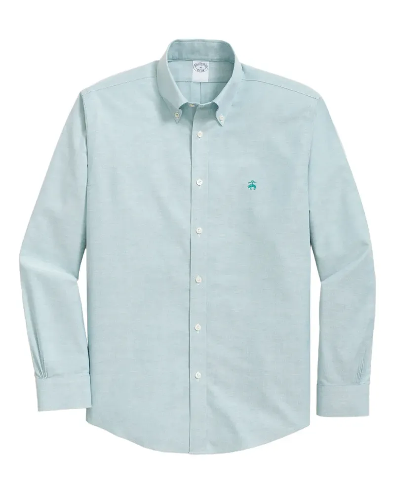 Brooks Brothers Hemd mit Button-down-Kragen - Blau Blau