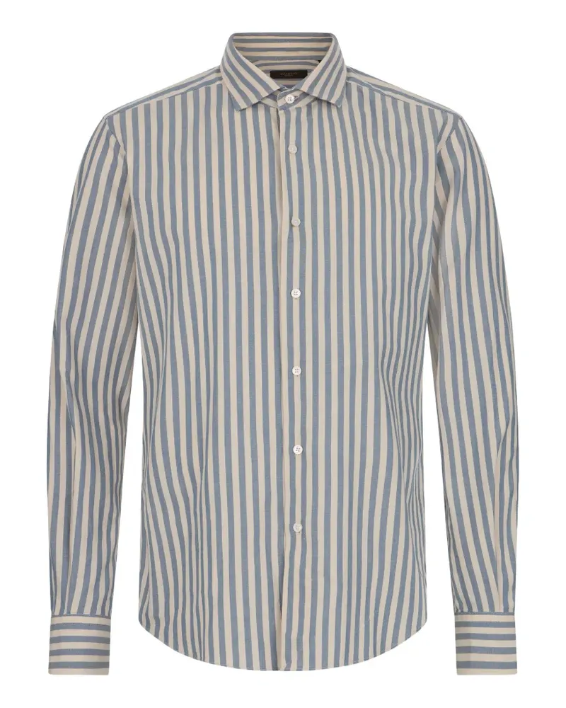 Slowear Gestreiftes Hemd - Blau Blau