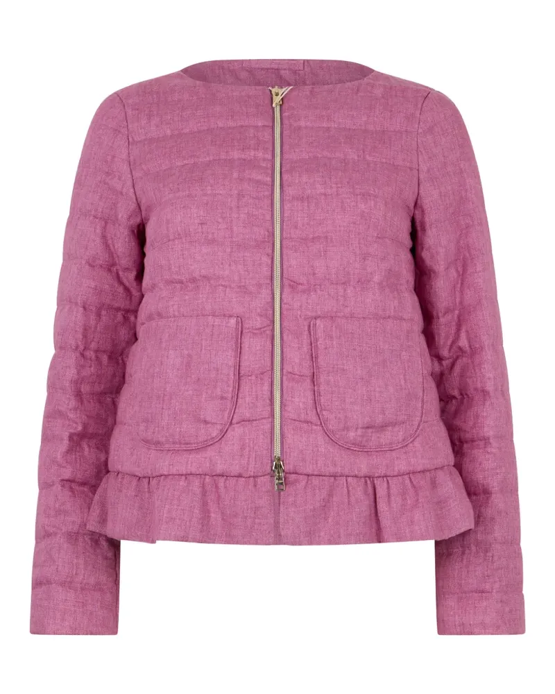 Herno padded ruffled jacket - Rosa Rosa