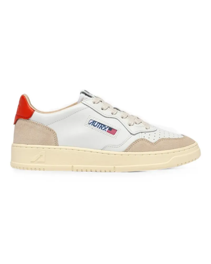 AUTRY Medalist Low Sneakers aus Wildleder - Weiß Weiß