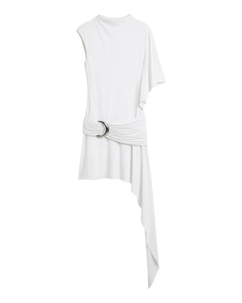 De La Vali Titan asymmetric-hem dress - Nude Nude