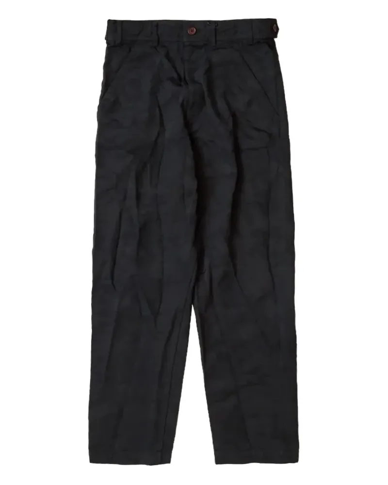 Comme des Garçons Cargohose mit Camouflagemuster - Schwarz Schwarz