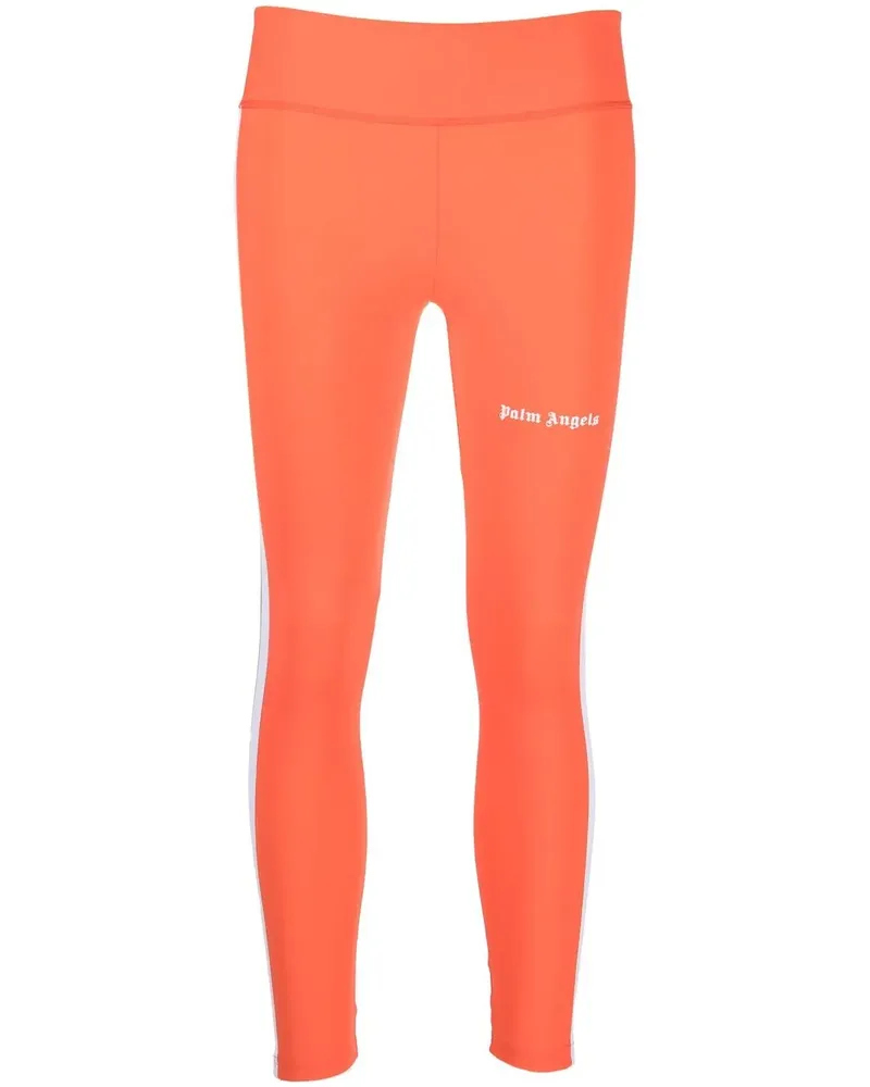 Palm Angels Leggings mit Logo-Print - Orange Orange