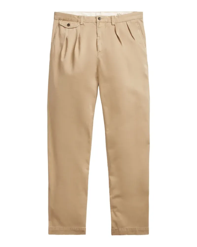 Ralph Lauren pleated-front trousers - Nude Nude