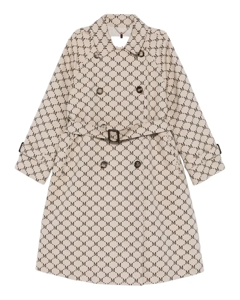 Max Mara Doppelreihiger Trenchcoat - Nude Nude
