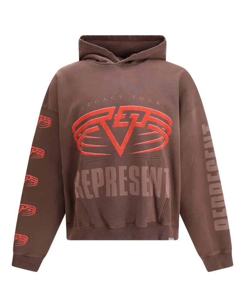REPRESENT Living Legacy Tour Hoodie - Braun Braun