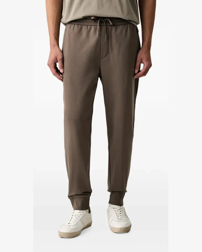 Armani Exchange Jogginghose mit Logo-Print - Braun Braun