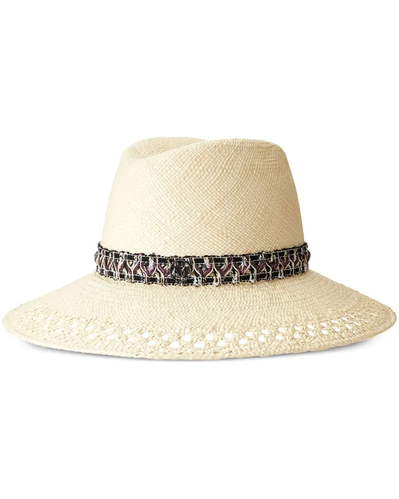 Maison Michel Kate Fedora - Nude Nude