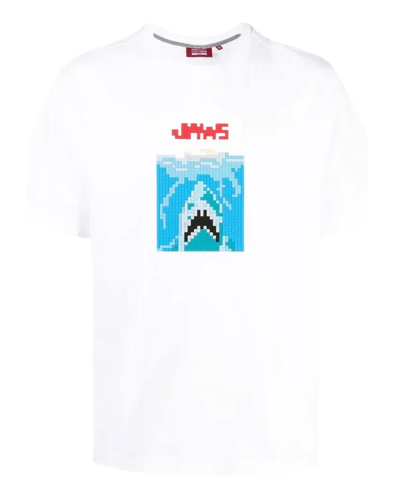 Mostly Heard Rarely Seen Sharkbite T-Shirt - Weiß Weiß