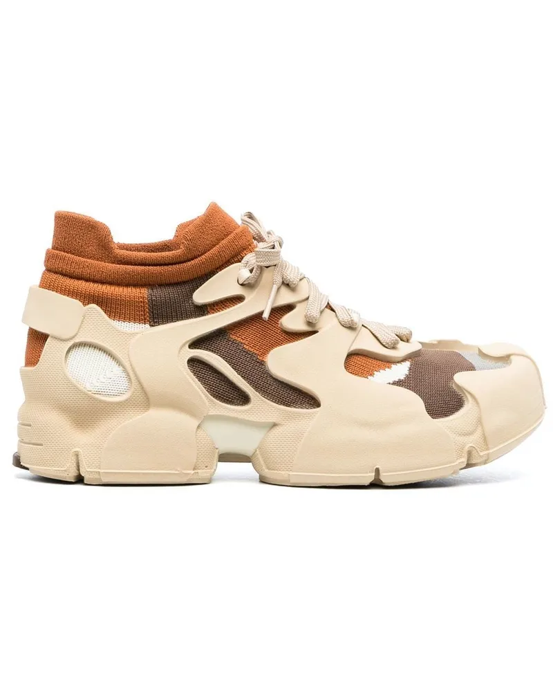 Camper Sneakers mit Schnürung - Nude Nude