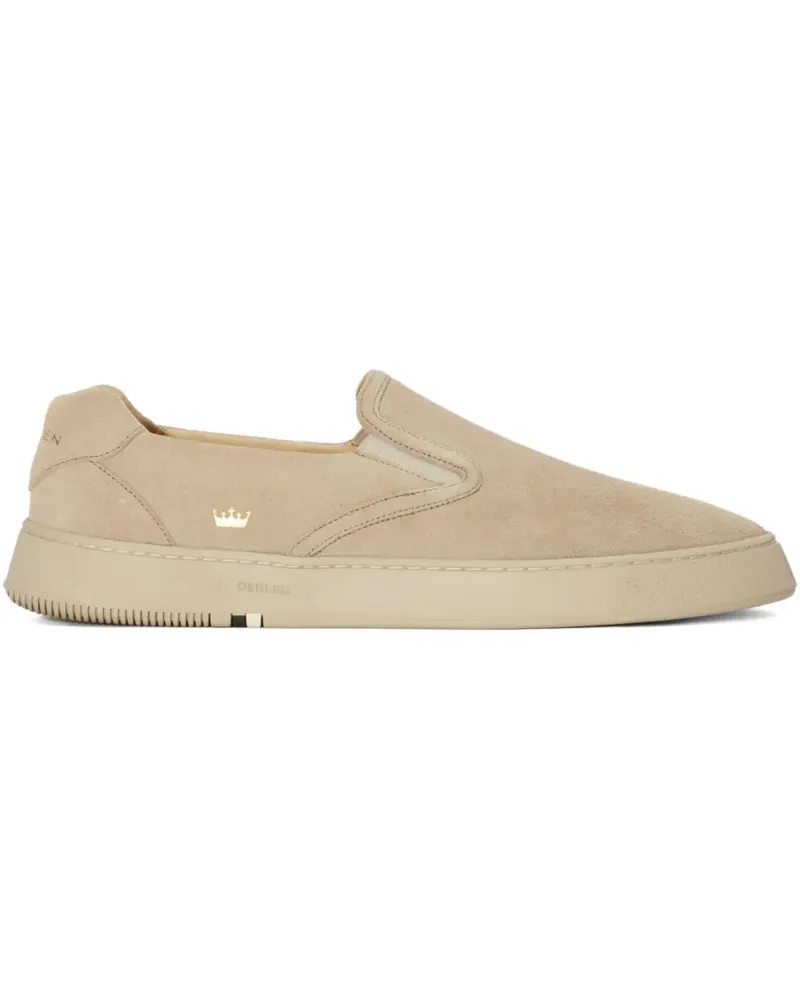 Osklen Slip-On-Sneakers aus Wildleder - Nude Nude