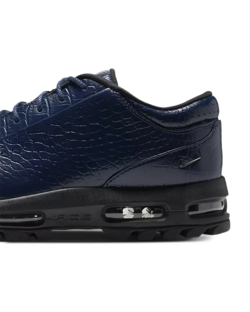 Nike Air Max Goadome Low Sneakers mit Kroko-Effekt - Blau Blau