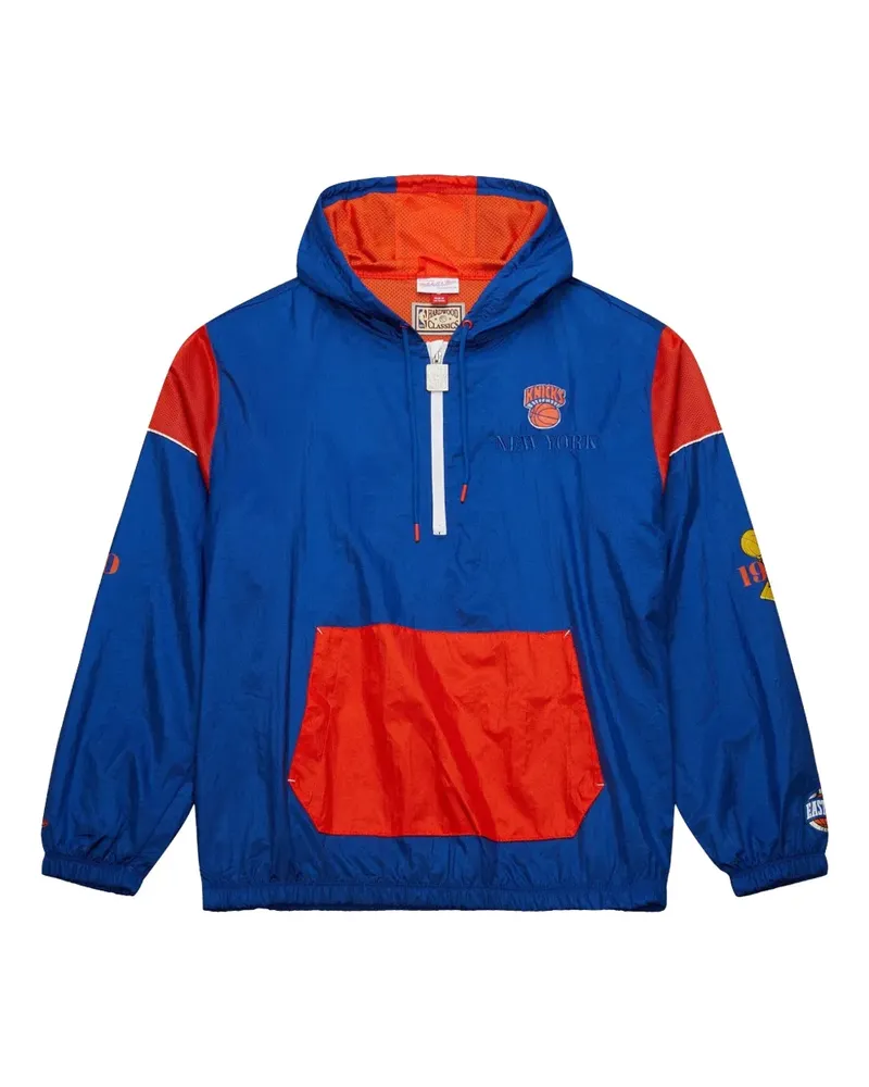 Mitchell & Ness x NBA New York Knicks Windbreaker - Blau Blau