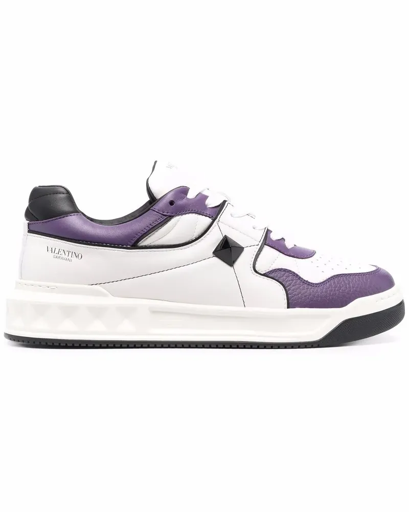 Valentino Garavani One Stud Sneakers - Weiß Weiß
