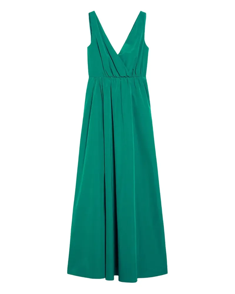 Pennyblack Maxikleid mit V-Ausschnitt - Grün Grün