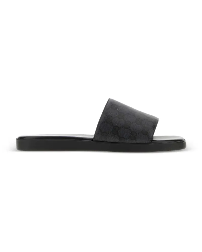 Gucci Sandalen aus GG Supreme - Schwarz Schwarz