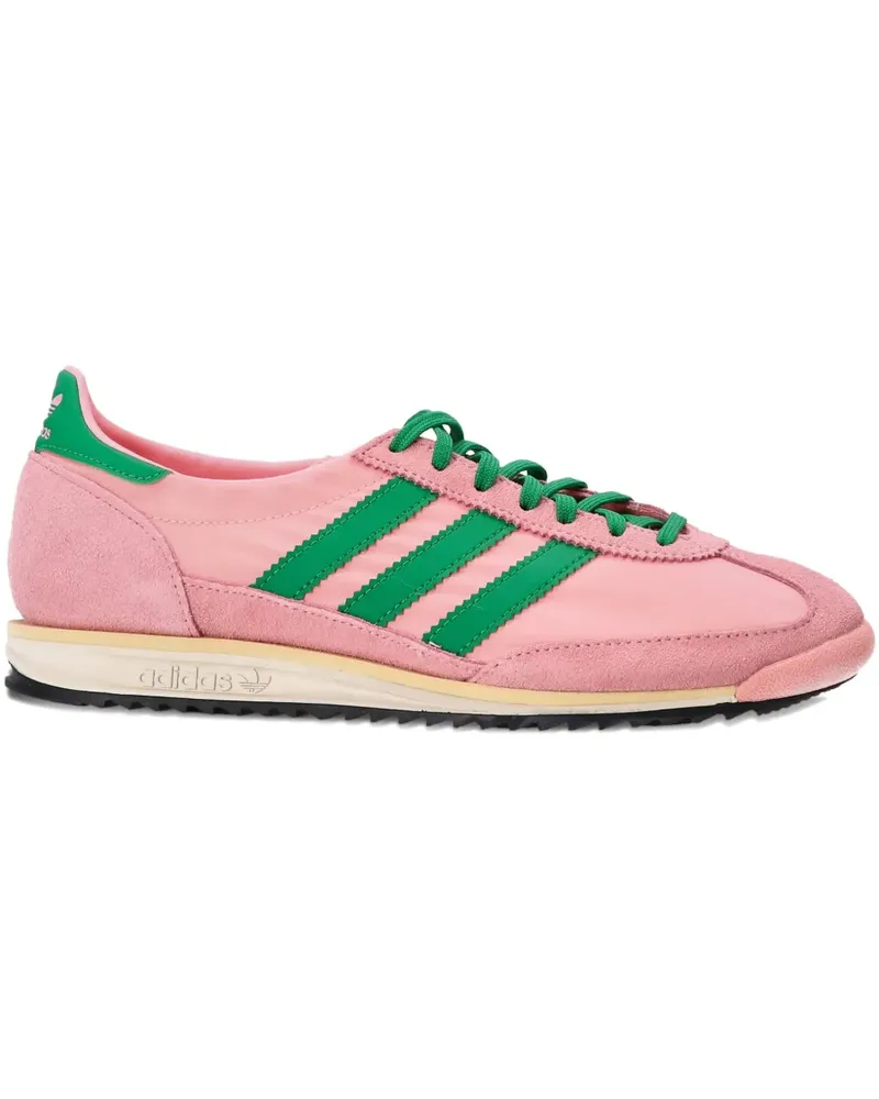 adidas SL 72 OG Wildleder-Sneakers mit 3 Streifen - Rosa Rosa