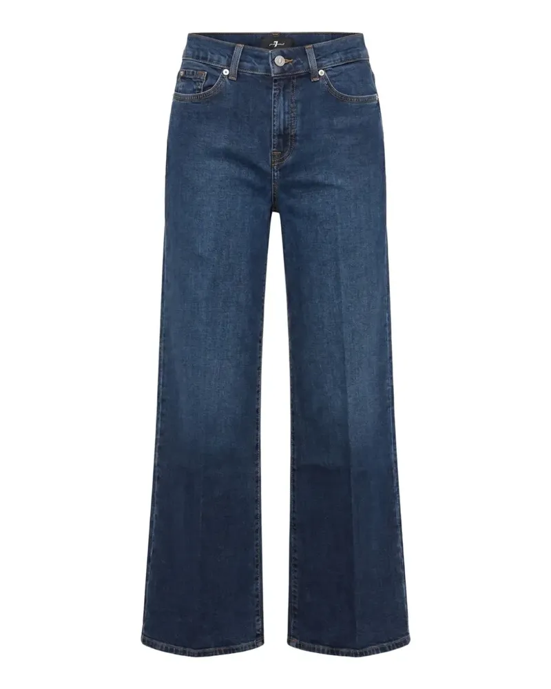 7 for all mankind button-fastening straight-leg jeans - Blau Blau