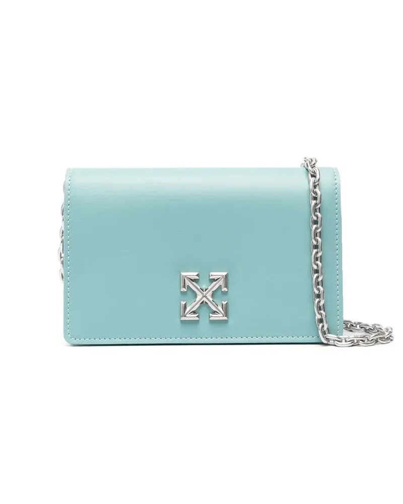 OFF-WHITE Jitney 0.5 Schultertasche - Blau Blau