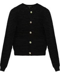 Rag & Bone Gerippter Marlee Cardigan Schwarz