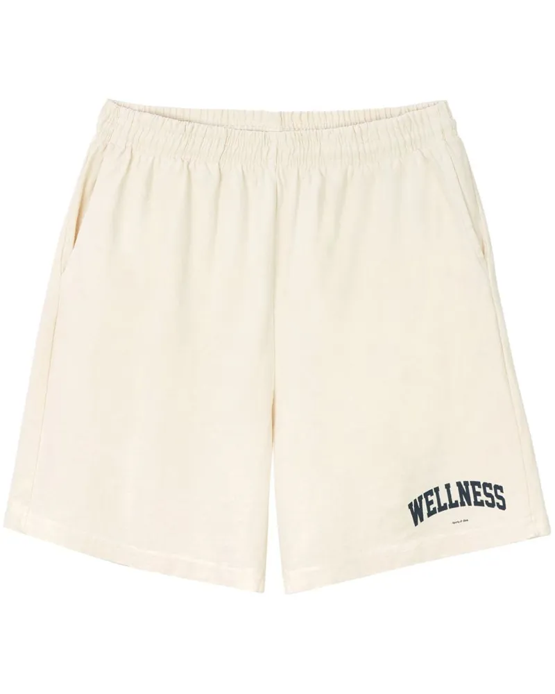 SPORTY & RICH Wellness Ivy Shorts Weiß