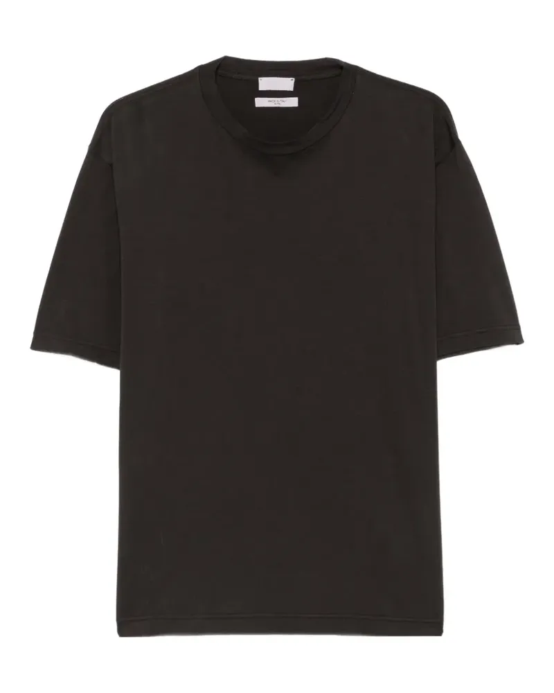 Cellar Door Daniel T-Shirt mit rundem Ausschnitt - Braun Braun