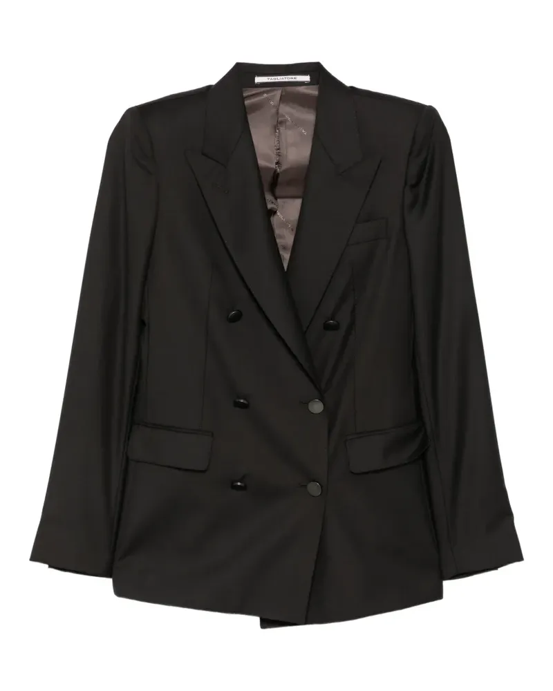 Tagliatore double-breasted suit - Schwarz Schwarz