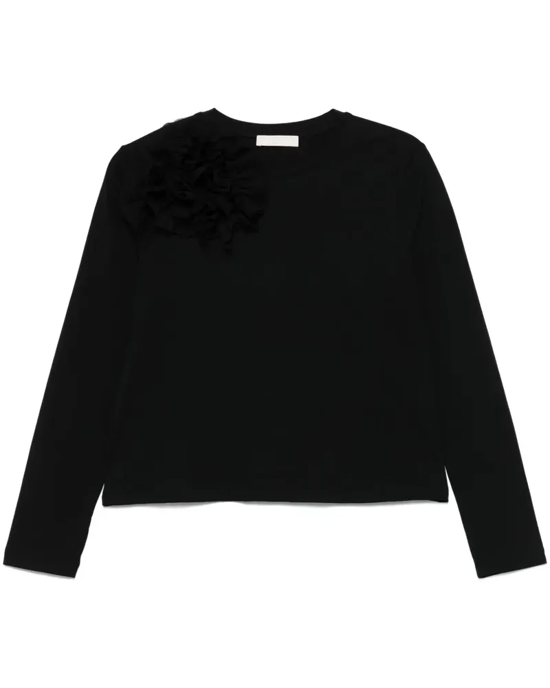 Ulla Johnson Kaja T-Shirt - Schwarz Schwarz