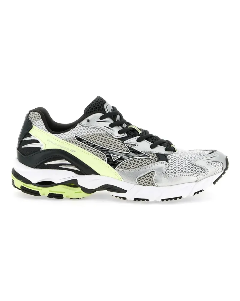 Mizuno Wave Rider B Sneakers mit Mesh - Silber Silber