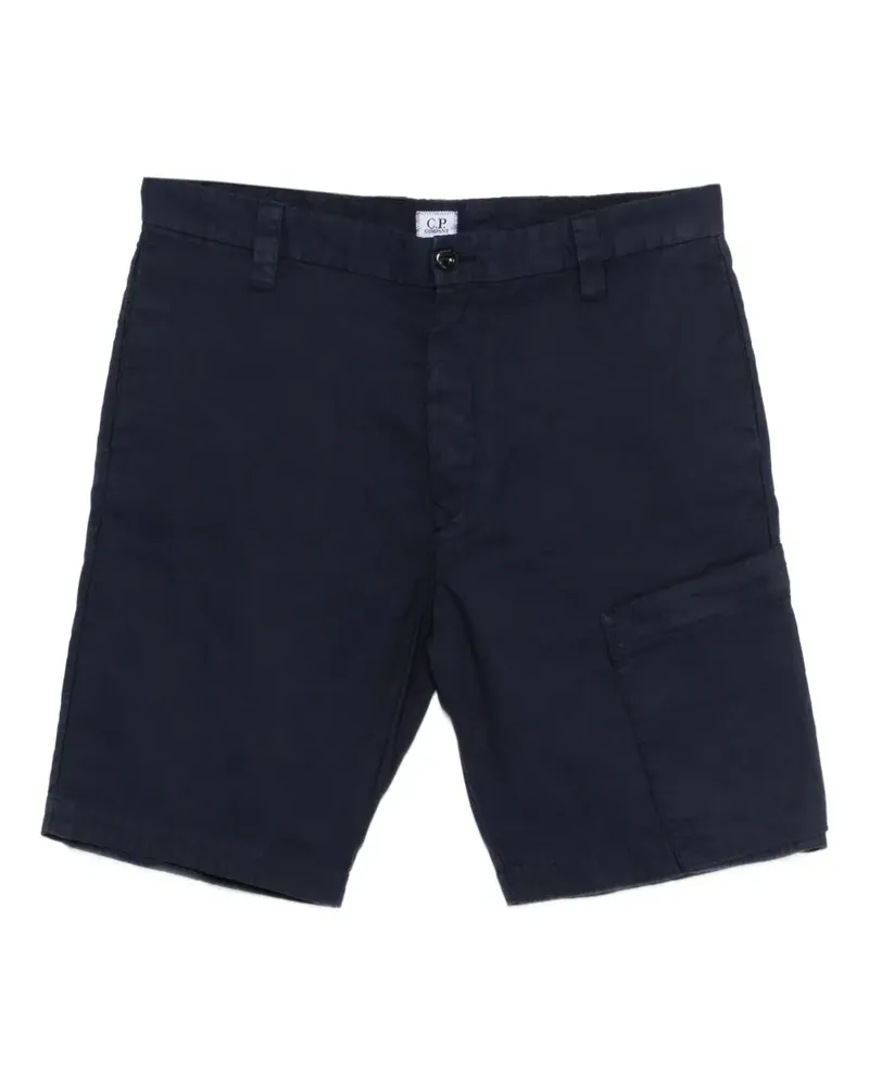 C.P. Company button cargo shorts - Blau Blau
