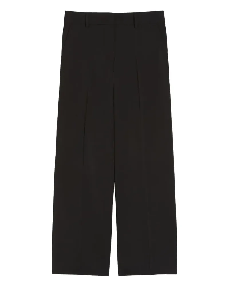 Max Mara Visivo Palazzohose - Schwarz Schwarz
