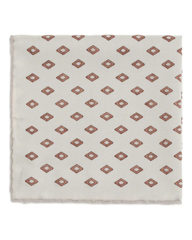 Brunello Cucinelli silk scarf - Nude Nude