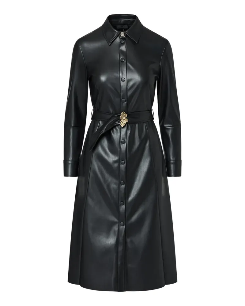 Liu Jo coated fabric dress - Schwarz Schwarz