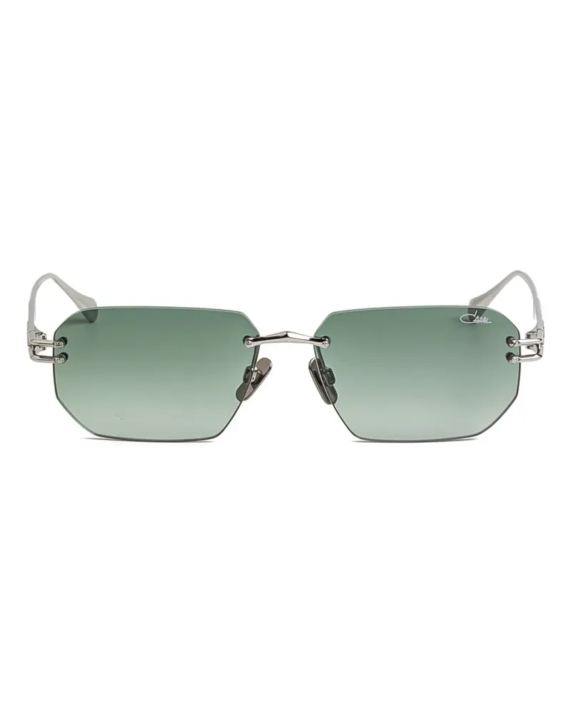 CAZAL geometric-frame sunglasses - Silber Silber