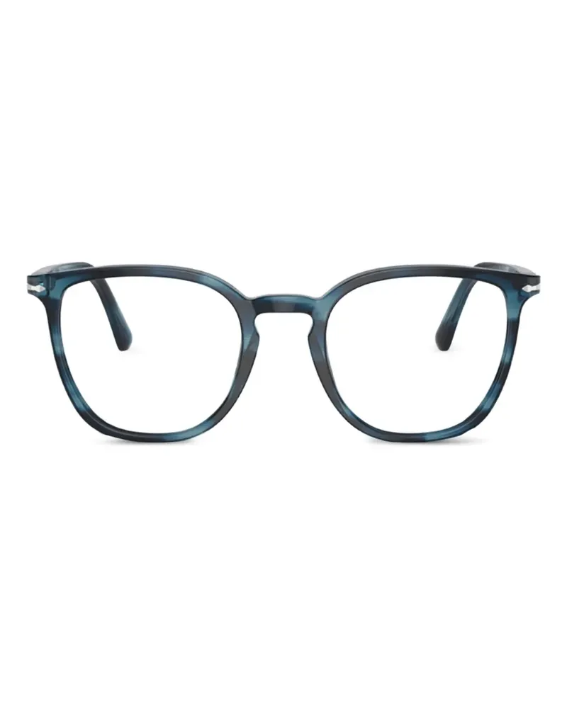 Persol Gestreifte PO3338V Brille - Blau Blau