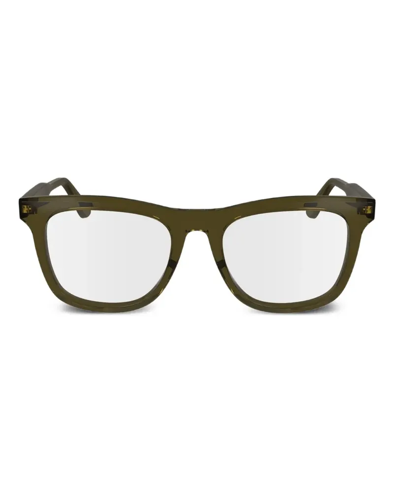 Calvin Klein Brille mit eckigem Gestell - Grün Grün