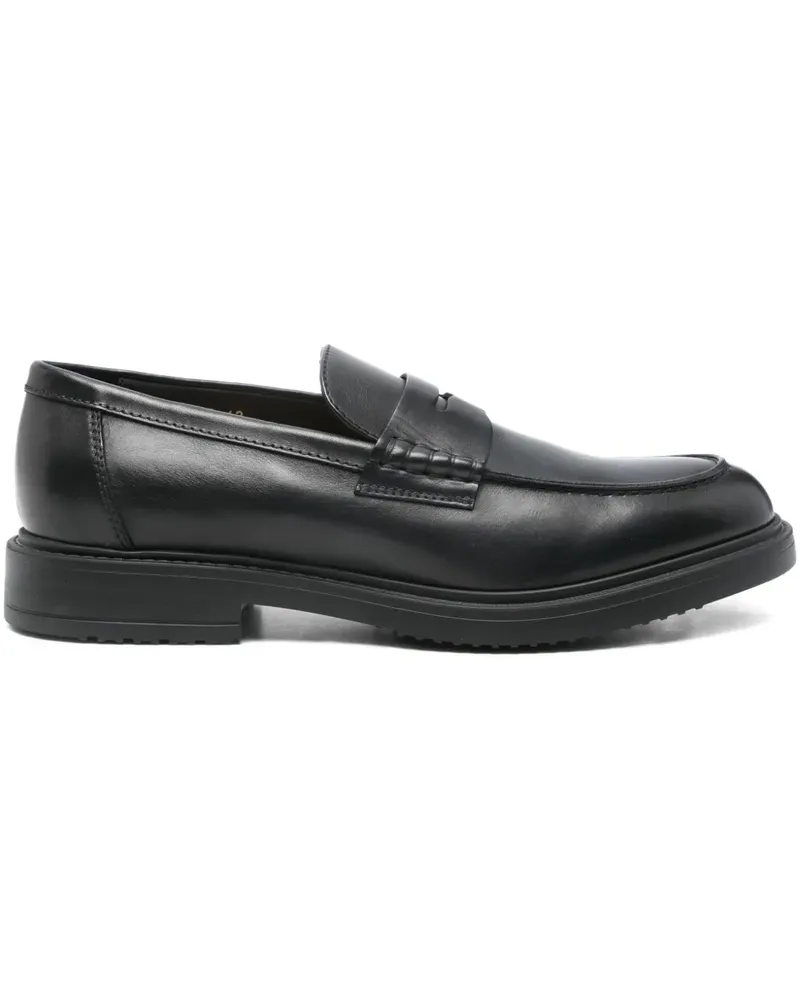 Doucal´s Klassische Penny-Loafer - Blau Blau